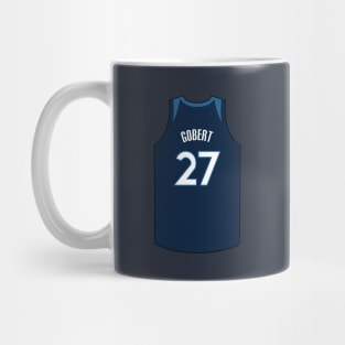 Rudy Gobert Minnesota Jersey Qiangy Mug